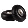 2PCS Rubber Wheel Tire Aluminum Hub for RC Airplane Model 2.75 ''/ 3'' /3.75''/4 ''/ 4.5''/ 5 inch (3 inch 76mm) view 1
