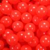 GUESVOT 2.75 Inch Big Ball Pit Balls - Crush Proof Plastic Balls for Ball Pit Pack of 50pcs Set for Toddlers Ball Pool Playtent Tunnels with Reusable Storage Bag (Red) view 1