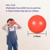GUESVOT 2.75 Inch Big Ball Pit Balls - Crush Proof Plastic Balls for Ball Pit Pack of 50pcs Set for Toddlers Ball Pool Playtent Tunnels with Reusable Storage Bag (Red) view 3