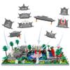 Seyaom Micro Mini Chinese Architecture of Suzhou Garden with Cherry Blossom Tree Building Blocks Set with LED Light, Botanical Collection Building Set for Adults, 14+ Teens (3888 Pcs) view 4