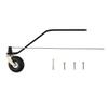 PurAr Carbon Fiber Tail Landing Gear with Wheel for 30CC 50CC 100CC 150CC RC Fix Wing Model Airplane 1PCS (30CC) view 1