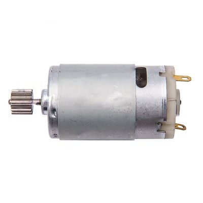 ELLANA Electric Replace 1pcs 12 Teeth RS390 DC Motor 12V 6V Electric Drill Motor Electric Stroller Motor DIY Car Model Motor Ride On Toys Motor Gearbox Ride (Color : RS390-12V-14000)