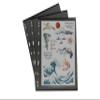 PCCB MINGT 10Pcs Standard 9-Hole Double-Sided Album Inner Sheets Card Stamp Banknote Collection Album Inserts Pages For Coin Collecting And Supplies (Black, Single Pocket) view 1