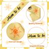 Serencatcher Baby Shower Sash for Mommy Boy, Sun Baby Shower Decorations Include Mommy Daddy to be Pin Yellow Flower Crown for Sunshine Gender Reveals Party Favors Pregnancy Props Souvenir Gifts view 3