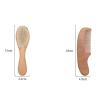 gorm Personalised Soft Wooden Baby Brush, Baby Gift, Baby Accessories, Wooden Brush, Baby Hair Accessories, Baby Hairbrush (FS,1PCS) view 4