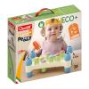 Quercetti: PlayEco+ Hammer Peggy - Classic Peg Pounding Bench Toy, Interactive & Colorful Board, Preschool Cause-Effect Play, Toddler & Kids 18mo+ view 1