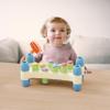Quercetti: PlayEco+ Hammer Peggy - Classic Peg Pounding Bench Toy, Interactive & Colorful Board, Preschool Cause-Effect Play, Toddler & Kids 18mo+ view 2