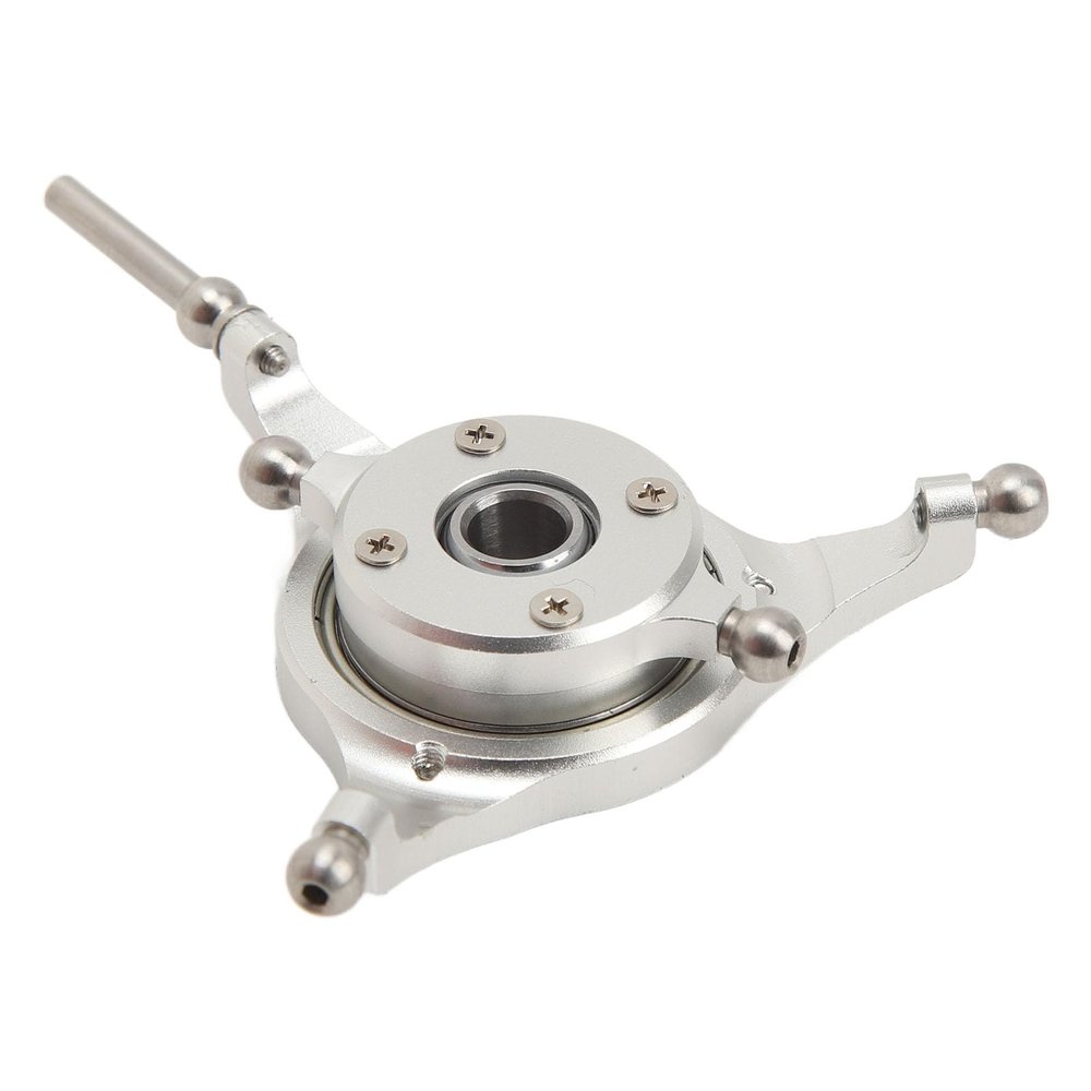 Alomejor Stainless Steel Swashplate, Rustproof Construction, Lightweight Design, Easy Installation, FW450 V3 RC Helicopter, Compatible, Durable for Mo