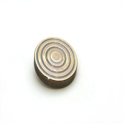 THE FLATTOP - AGED BRONZE HANDMADE EDC SPINNING TOP - MADE IN THE USA - Gifts for Men