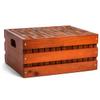 Tailgating Pros Premium Giant Toppling Timbers with Stained Wooden Crate  Jumbo Outdoor Yard Game, Tower Grows to Over 5 Feet! Optional Tipsy Stickers Available! view 2