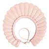 Baby Shower Cap Bath Visor Protection Silicone Adjustable Safe Shower Bathing Cap for Infants Toddler Baby Kids Children (6 Months-12 Years old/15.8-22.8In, Pink) view 2