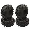 4PCS RC Rock Crawler 2.2 Inch Tires Soft 140mm Tyre with Foams for Axial for Wraith RR10 SCX10 for Jeep Wrangler TRX-4 TRX4 2.2 Wheel Modification Accessories view 1