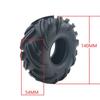 4PCS RC Rock Crawler 2.2 Inch Tires Soft 140mm Tyre with Foams for Axial for Wraith RR10 SCX10 for Jeep Wrangler TRX-4 TRX4 2.2 Wheel Modification Accessories view 4