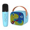 Snowall Dinosaur Karaoke Machine for Kids,Portable Bluetooth Speaker with Wireless Microphone,Kids Music Player Toys for Boys,3,4, 5, 6, 7, 8+ Years Old, Teens Birthday (Yellow Dinosaur)