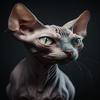 Jigsaw Puzzle 1000 Pieces Puzzle for Adults, Strange Sphynx Cat Minimalist Style Puzzle Puzzle Game, Puzzle Toys Wonderful Puzzle Gifts and Birthday Gift 20 * 28.8 inch view 1