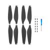 2 Pairs Propellers Blade for DJI MINI 3,Drone Propellers Low Noise Spare Blades Drone Quadcopter Accessory Replacement (Silver Trim) view 1
