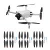 2 Pairs Propellers Blade for DJI MINI 3,Drone Propellers Low Noise Spare Blades Drone Quadcopter Accessory Replacement (Silver Trim) view 3