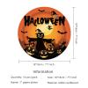 130 Pcs Halloween Party Plates Set, Happy Halloween Party Decorations Supplies, Halloween Castle Bat Pumpkin Ghosts Theme Tableware for Kids Birthday Baby Shower Decor, Serves 16 (Orange and Black) view 4