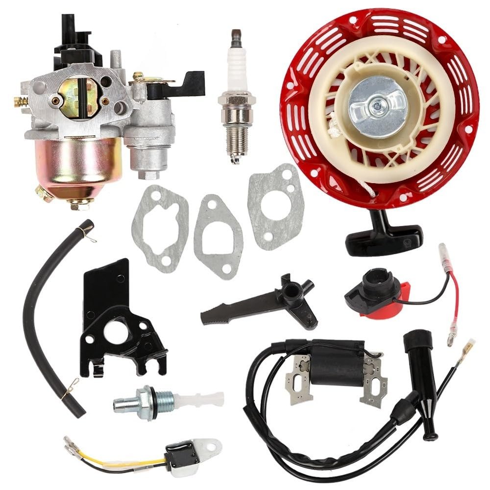 YAEGER Carburetor Set for Carby Carb for HON-DA GX140 GX160 GX200 5.5HP - 6.5hp 168F 170F for Motor Generator Engine