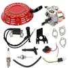 YAEGER Carburetor Set for Carby Carb for HON-DA GX140 GX160 GX200 5.5HP - 6.5hp 168F 170F for Motor Generator Engine view 2