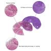 Breast Ice Pack, Hot Cold Breastfeeding Gel Pads, Breast Therapy Gel Pack, Nursing Pain Relief for Mastitis Engorgement Swelling(17cm-Violets) view 2