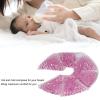 Breast Ice Pack, Hot Cold Breastfeeding Gel Pads, Breast Therapy Gel Pack, Nursing Pain Relief for Mastitis Engorgement Swelling(17cm-Violets) view 3
