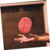 ARTIBETTER halloween body parts zombie brain halloween Brain decor props party props Fake decorate prosthetic hand Prosthetics organ view 3