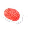 ARTIBETTER halloween body parts zombie brain halloween Brain decor props party props Fake decorate prosthetic hand Prosthetics organ view 4