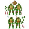 Leonardo, Raphael, Michelangelo & Donatello 4-Pack - 7" Action Figurine - Teenage Mutant Ninja Turtles: Mirage Comics - NECA Collectibles view 1
