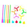 Interactive Boys and Girls' Bamboo Dragonfly Toys Rotating Toy for Children Random Color view 1