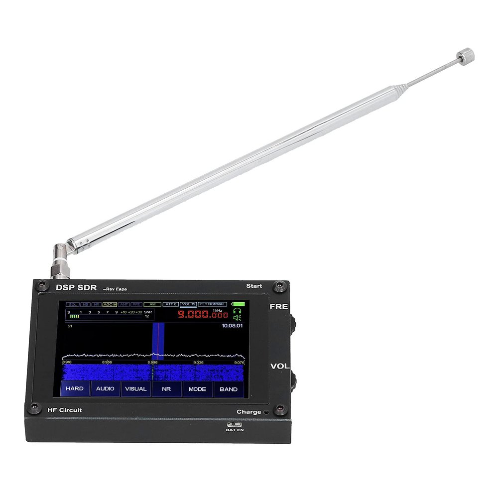 50KHz2GHz SDR Receiver SDR Receiver Ultra Thin DSP SDR Receiver 3.5in Registered with Antenna