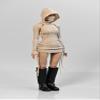 1/6 Scale Female Clothes,Female Hooded Sweater Dress Outfit Clothing for 12inch PH TBL JO Action Figure (Only Dress) view 3