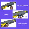 AGM MASTECH Lever Action Foam Blaster with Shell Ejecting Soft Dart Launcher for Adults & Teens 14+, Tactical Simulation Cosplay Prop with Safety Switch view 3