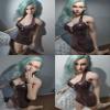 1/6 Scale Female Clothes,Female Dress Long Skirt Clothes for 12inch PH TBL JO Action Figure Body (G) view 2