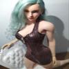 1/6 Scale Female Clothes,Female Dress Long Skirt Clothes for 12inch PH TBL JO Action Figure Body (G) view 3