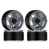 4PCS 171g/pcs Heavy RC Rock Crawler Metal 1.9" BEADLOCK Wheel Rim for 1/10 for Axial SCX10 90046 90047 D90 Modification Accessories (Color : B) view 1