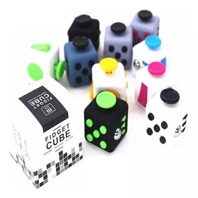 Antistress Dice Cubes Sensory Anxiety Toy x10