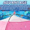 BLINWORLD Kids Play Mermaid Tent for Kids, Play Tentes Foldable Pop Up Indoor Outdoor Party Playhouse Tents Toy for Boys Girls-47 * 47 * 41 (Pink) view 4