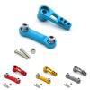 BrewJa Compatible with Wltoys 184011 A949 A959 A969 A979 K929 A959-B A979-B 2pcs Metal Steering Servo Arm Servo Rod 1/18 RC Car Upgrade Parts (Color : Yellow) view 2