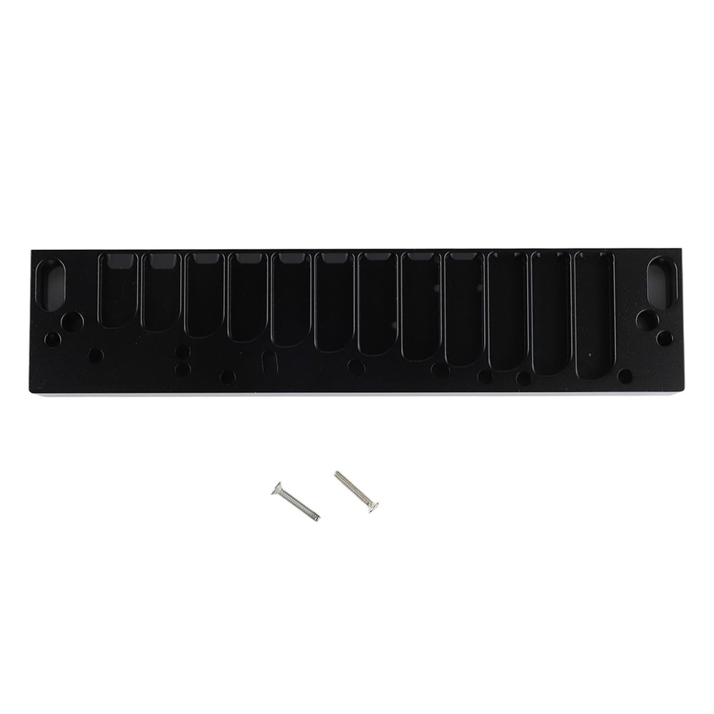 Aluminium Alloy Harmonica Comb - Portable Accessory for 12Hole Chromatic Scale Instrument