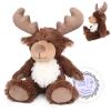 SuzziPals Heatable & Coolable Moose Stuffed Animal, Plushies Microwavable Heating Pad for Soothing & Relaxation, Lavender Scent Stuffed Plush Toys for Stress Relief, Christmas Stuffed Animals Gifts view 1