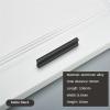 AOKLEY Aluminum Alloy Lengthened Solid Black Golden Furniture Handles Kitchen Cabinets Wardrobe Drawers Handles Home Decoration 1Pcs (Color : 2070-96-Black) view 2