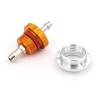 CNC Aluminum Fuel Nipple Fuel Fill Nozzle Nipple Tank Accessory for Gasoline/Nitro RC Model Airplane Boat (Yellow) view 3