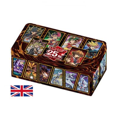YGO - 25th Anniversary Collectors Tin: Dueling Heroes 2023 - English + HeartForCards shipping protection