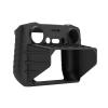 CAPART Silicone Protective Cover with Sun Hood for [DJI RC 2] Controller, Suitable DJI Air 3/Mini 4 Pro Drone, Scratch-Proof Dust-Proof Wear-Proof Non-Slip (with Sunhood - Black) view 1