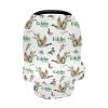 Personalized Baby Car Seat Cover for Boys Girls, Custom Nursing Covers for Breastfeeding with Name, Wild Ducks Infant Stroller Cover, Baby Carseat Canopy for Newborn, Multiuse Car Seat Canopies view 3