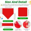 Hiboom 16 Pcs Sports Kickball Set Includes 10 Inches Playground Ball 5 Rubber Throw Down Bases Ball Pump 10 Foul Line Cones for Kids Adults Playground School Backyard Game Camps Picnic (Red) view 3