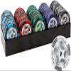14g Poker Chips Tokens, 100 Piece Casino Chips Monte Carlo, Las Vegas Casino Number Printed Coins Counter Educational Learning Coin Chip Plaything for Children Kids ( Size : 100Pcs Five Pointed Star ) view 1