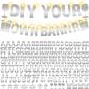 175Pcs DIY Glitter Customizable Banner Kit Happy Birthday Letters Banner Winter Wonderland Banners Snowflakes Personalized Banners Decor Baby Shower Birthday Party Decorations Supplies(Shiny Silver) view 1