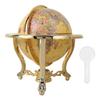 Vomeko Antique Globe Desk Decor,Globe for Teaching,Educational Globe with Compass for Office Desk and Teaching(25cm) view 2